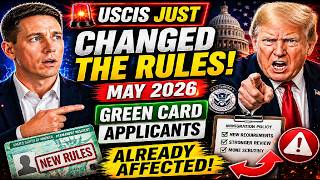 💥 USCIS Just Changed the Rules May 2026 — Green Card Applicants Are Already Affected!