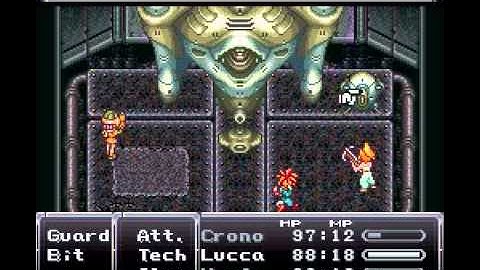 Chrono Trigger Boss Series - Guardian and Bits.avi