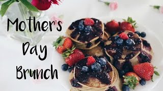 Healthy Pancake recipe | Vegan Mother's Day Brunch |  (vegan and gluten-free pancakes)