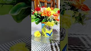 High Five Panda painting flower pot decor