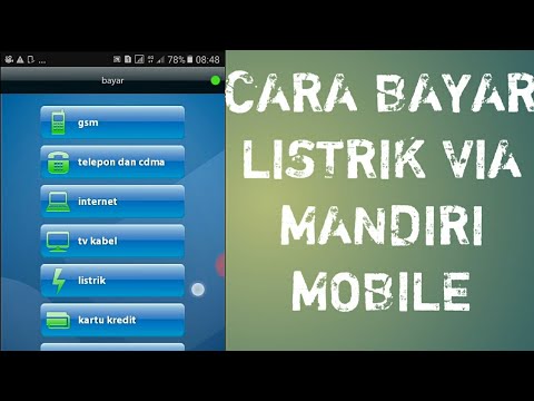 Image Bayar Pln Prabayar Via Mandiri Mobile