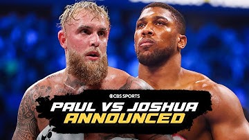 Jake Paul set to fight former heavyweight champ Anthony Joshua in December