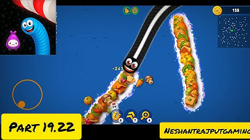 Worms Zone .io Hungry Snake gameplay walkthrough part 19.22 #snake #snakewormazone #games #gameplay
