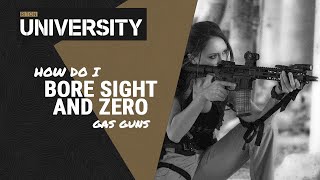 How Do I Bore Sight and Zero My Gas Gun - Riton University