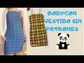 🍒Diy Vestido BODYCON sin Patrones//Vestido a cuadros//Chicas DIY🍒