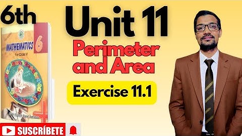 Unit 11| Perimeter and Area| Exercise 11.1| Class 6th Maths| Sindhtextbookboard 