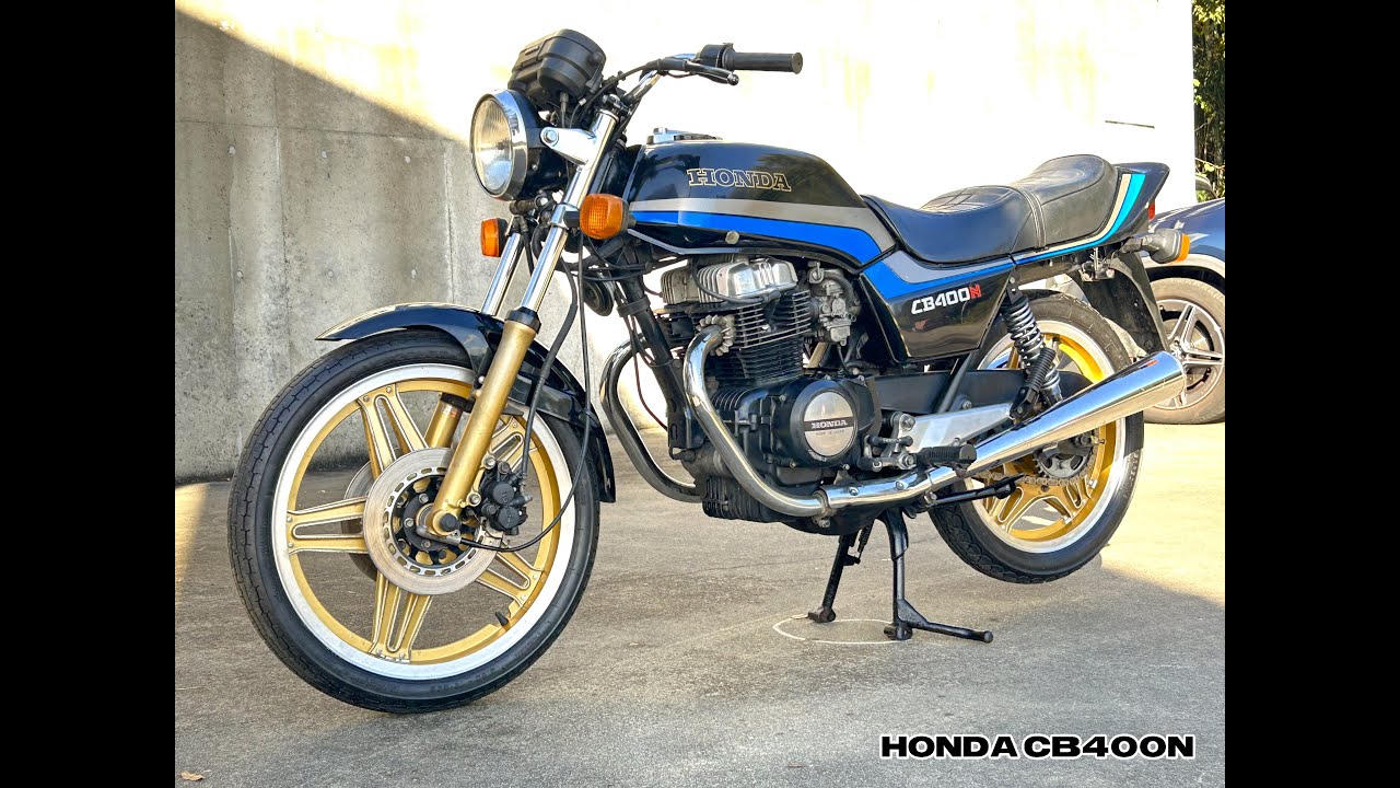 HONDA CB400N - YouTube