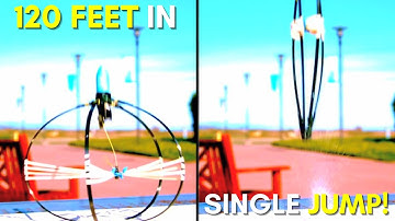 This Amazing Robot Can Jump 120FEET HIGH!