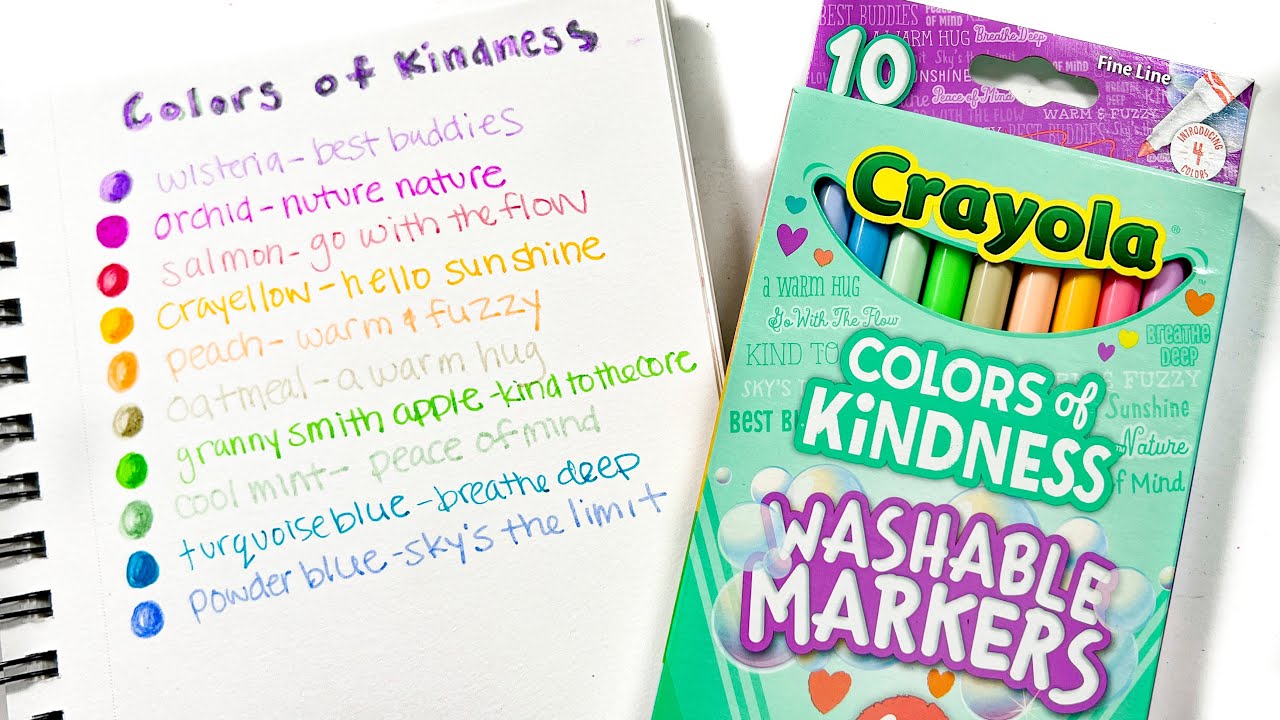 Crayola Colors of the World Fineliner Markers: Swatches, Doodles, Shading  and Blending 