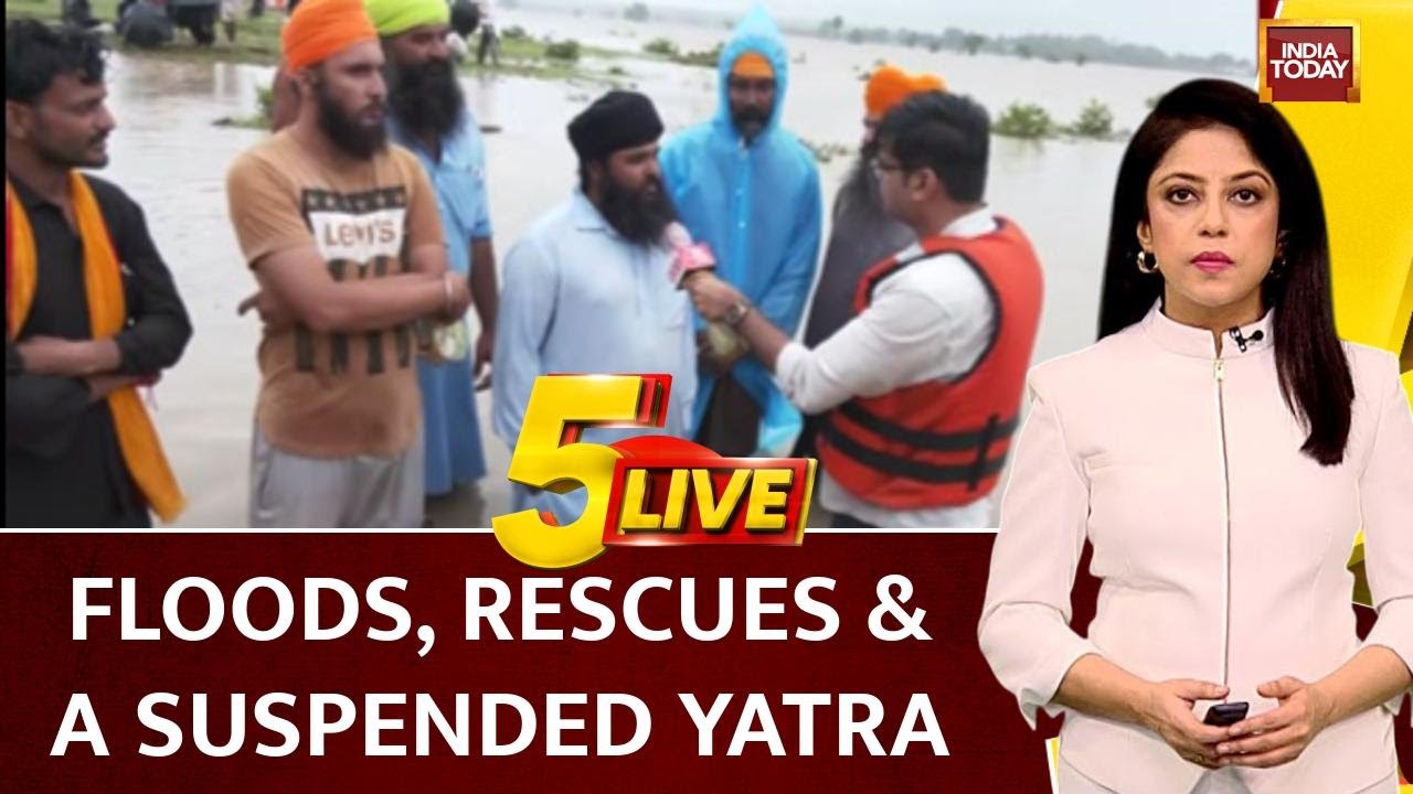 Monsoon Fury: MP Flooded, Amarnath Yatra Halted; Delhi Breathes Cleanest Air