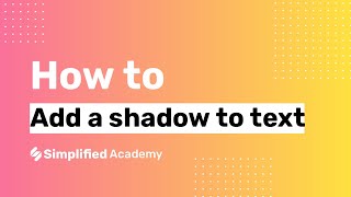 How to add a shadow to text screenshot 3