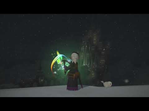 【FF14】【楽器演奏】【イントロのみ】雲霧街の夜霧 ～イシュガルド下層：夜～