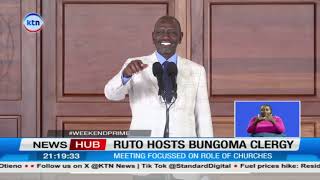 President Ruto hosts Bungoma clergy delegates to discuss unity and development priorities