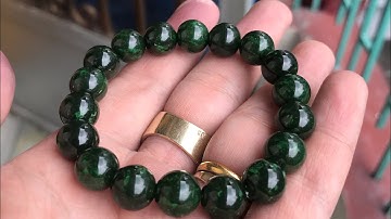 Vòng chuỗi ngọc bích canada