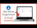 How to Group Contacts in Google Contacts