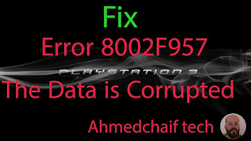Fix error 8002F957 - The Data is Corrupted  حل مشكل