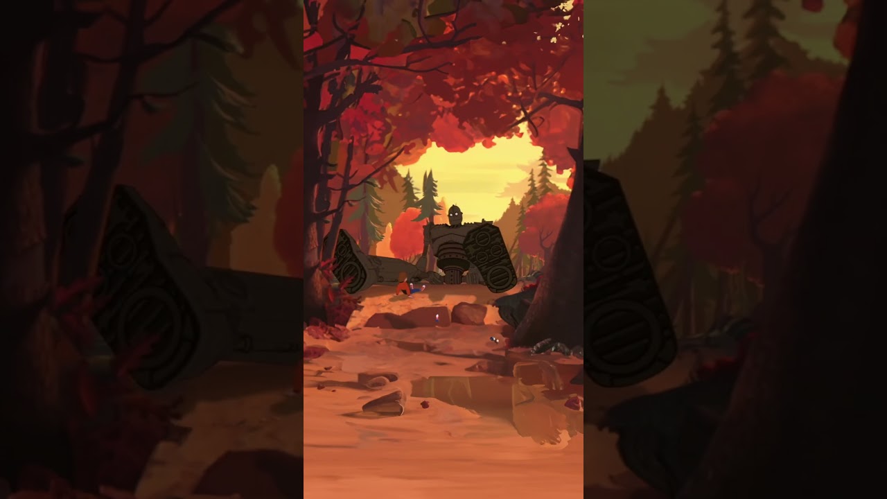 What if the Iron Giant was filmed vertically? 