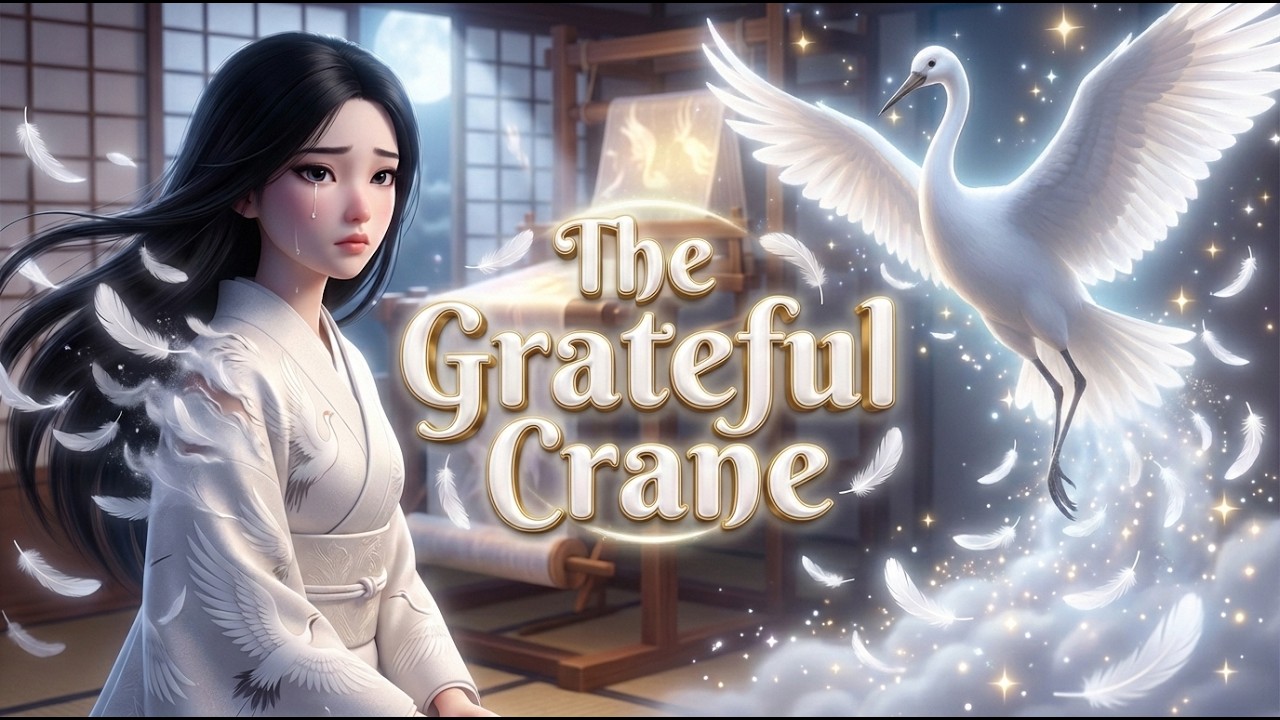 The Grateful Crane | Stories for Teenagers | English Fairy Tales