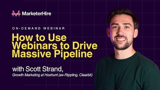 How to Use Webinars to Drive Massive Pipeline