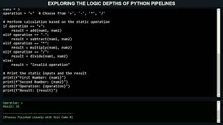 Full Python Calculator Concept | #python  | #ai | | #programming | #coding  | #shorts | #aivideo | Update