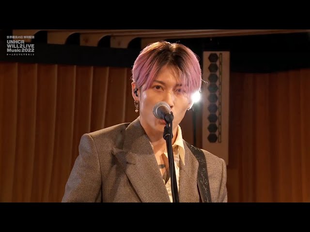 MIYAVI Performance at UNHCRwill2live class=