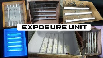 HOME MADE EXPOSURE UNIT FOR SCREEN PRINTING