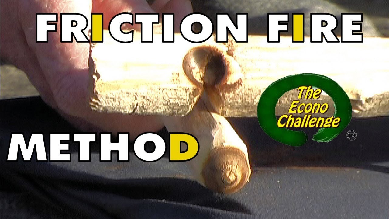 Bushcraft Practice - Bow Drill Friction Fire Kit From Scratch ...