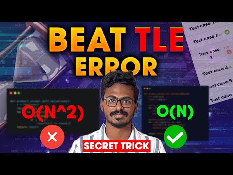 Avoid TLE in Coding Contests and Online Coding Rounds | Simple Trick for Success