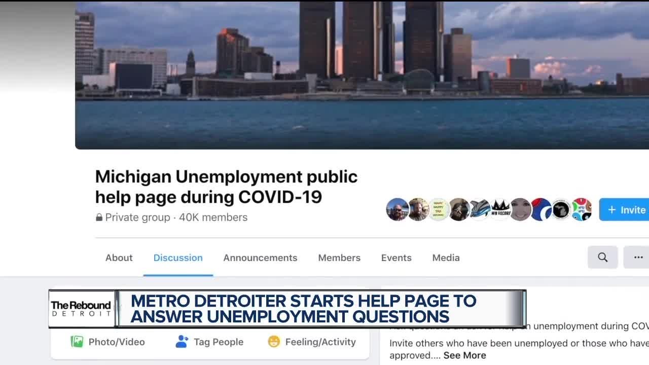 The Rebound Detroit Young Mechanic Starts Unemployment Help Page For Michiganders Youtube