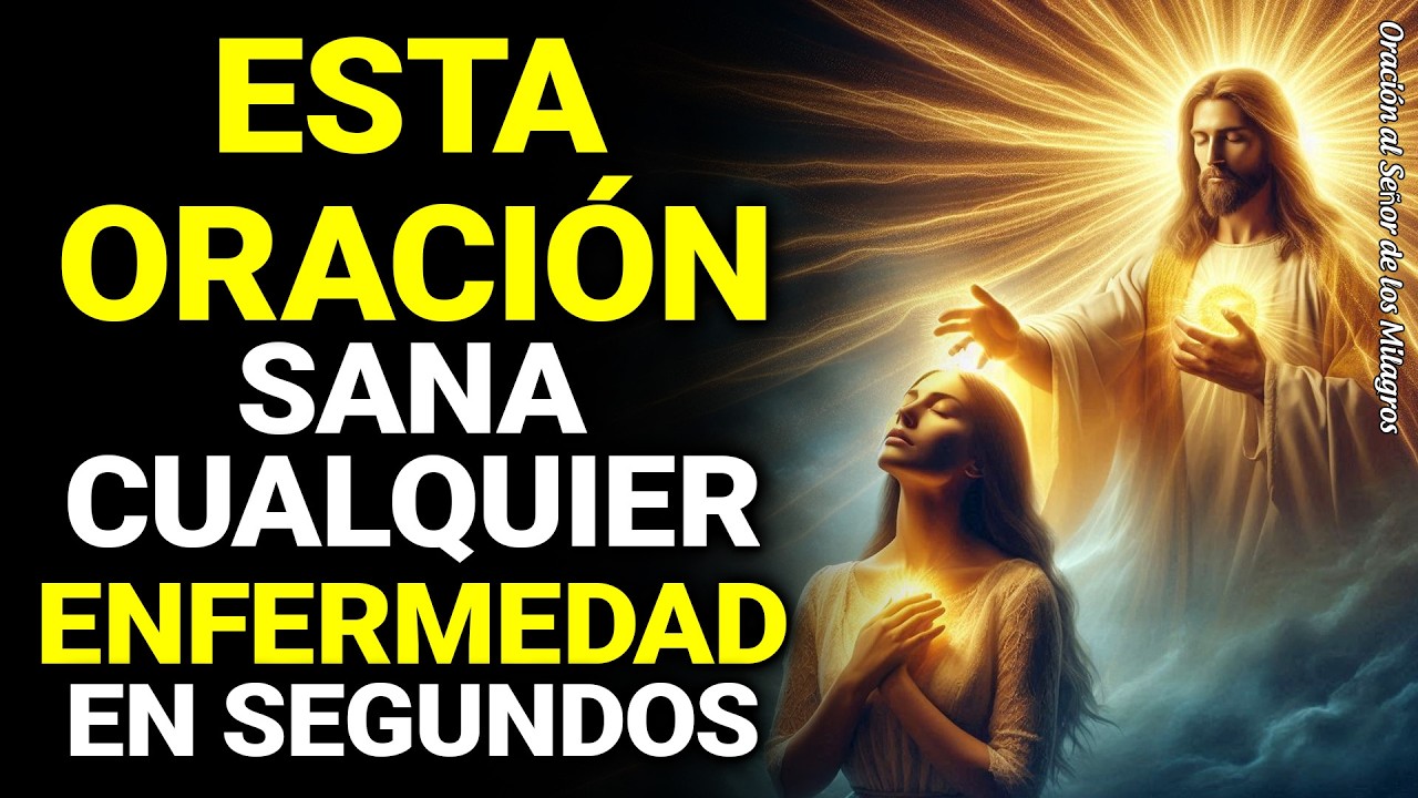 ¡SÓLO 3 MINUTOS! Escucha y recibe sanidad total en este instante