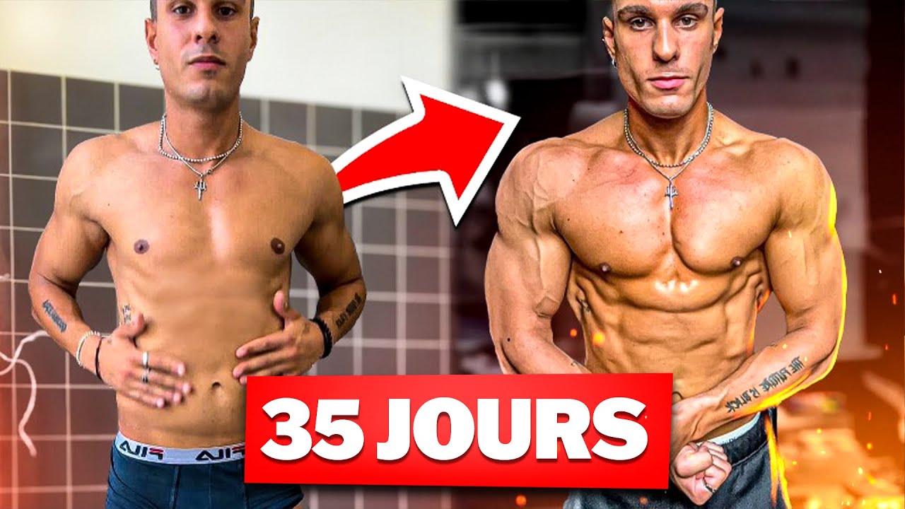 35 JOURS de SÈCHE EXTRÊME (pas natty lol prise de sang )