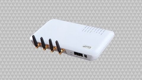 Vídeo GOIP 4 Asterisk GSM Gateway na Lojamundi