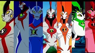 Ben 10 Every Waybig Transformation Ben 10 Aliens