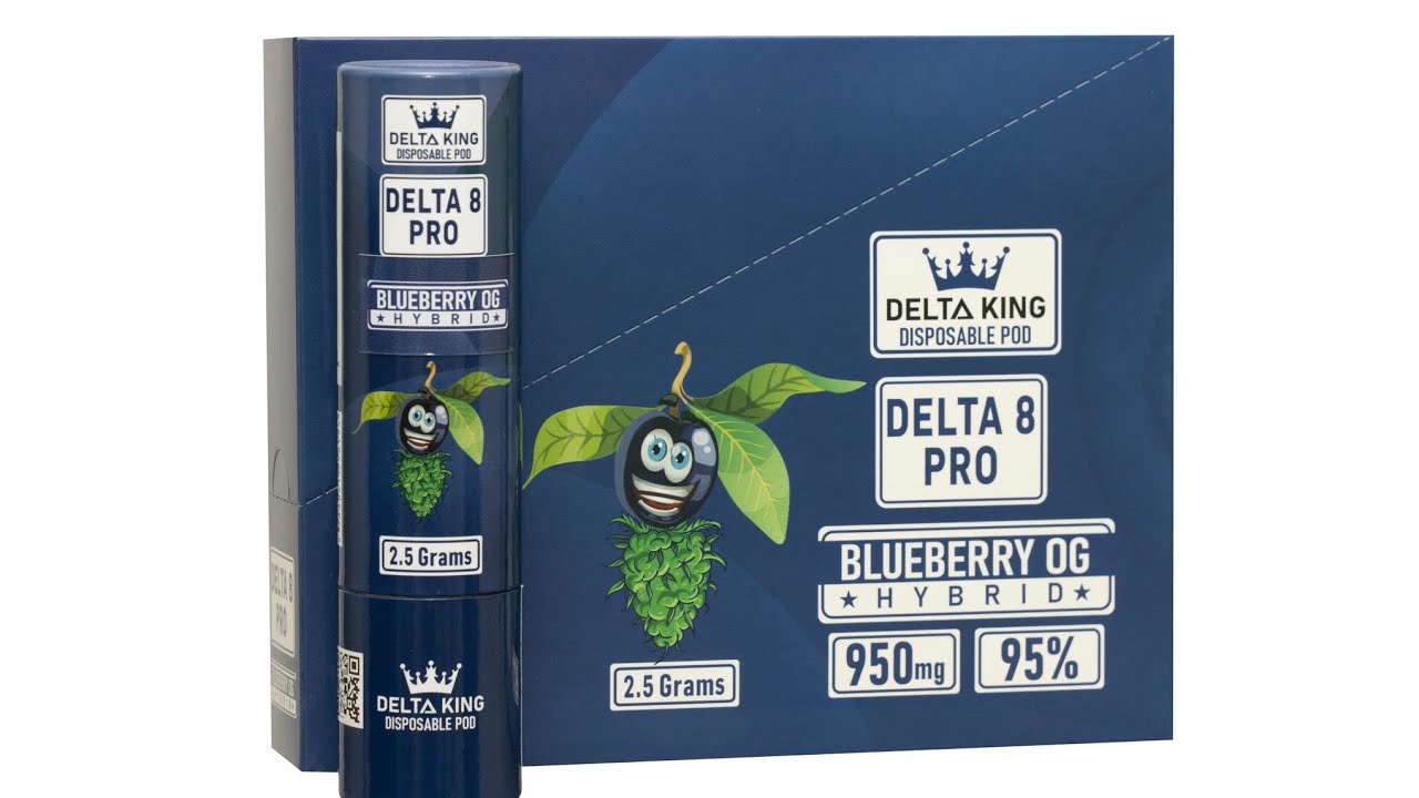 Delta King Blueberry OG D8 Pro Disposable Review Bruh!