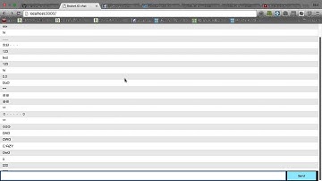 網頁聊天室範例 -- 使用 Socket.IO -- 程式碼解說