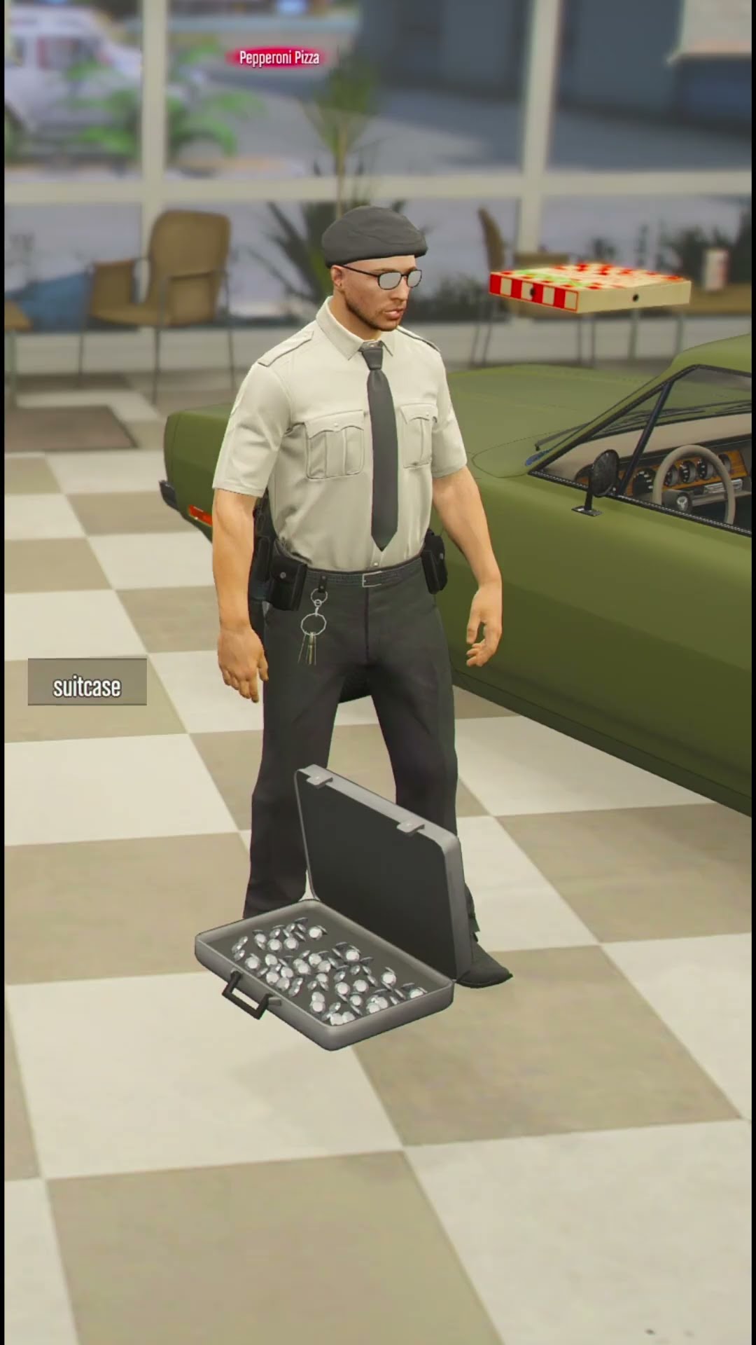 I accidently deleted this guy's podium lol #gta #roleplay