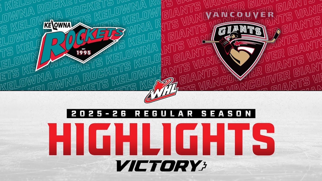 «Келоуна Рокетс» — «Ванкувер Джайентс» 31 января | Обзор матчей WHL 2025-26