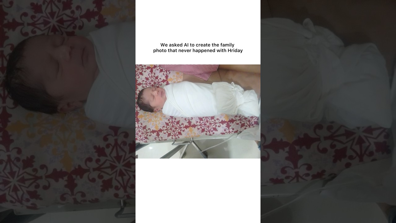 The family photo that never happened... until now 🥹😍 