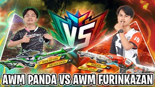 BY ONE AWM PANDA VS AWM FURINKAZAN !! WHO IS STRONGER !!