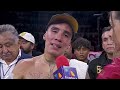Oscar Valdez Wants To Be A Champ Again! | POST-FIGHT INTERVIEW