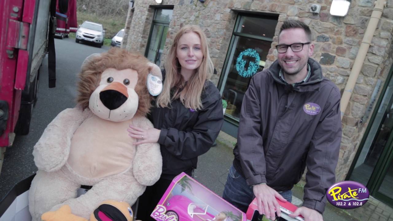 Cornwall donates thousands of toys to Pirate FM's Toy Appeal 2016 YouTube