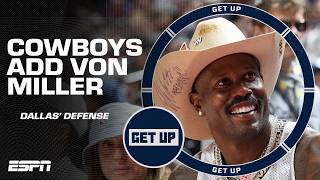 Cowboys ADD Von Miller Aaron Donald works out AGAIN Deshaun Watson STARTING Get Up
