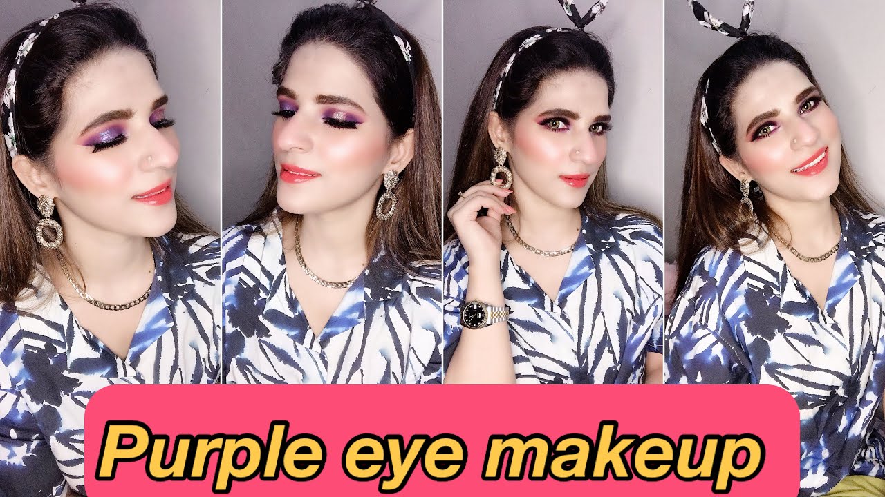 Purple Eyemakeup Tutorial | Beauty Glazed Color Book | Easy Makeup | Motherful Life @motherful life