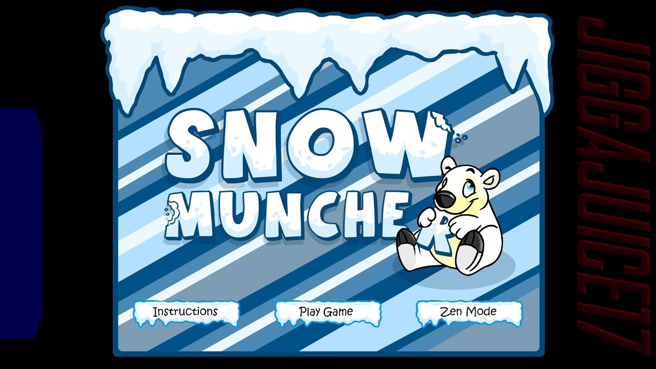 Snowmuncher Flash Game by Neopets (No Commentary)
