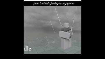 pov i added fishing to my game #jaidmeel  #animation #roblox #game