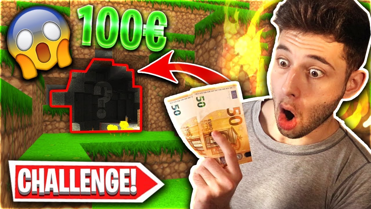 Ο Τελευταίος που ΤΡΟΜΑΞΕΙ στη σπηλιά ΚΕΡΔΙΖΕΙ 100€! (Minecraft Greek)