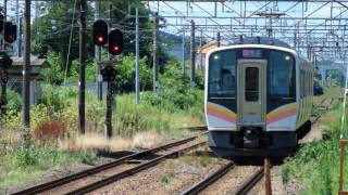 列車番号929M　羽越本線（新発田駅）60P