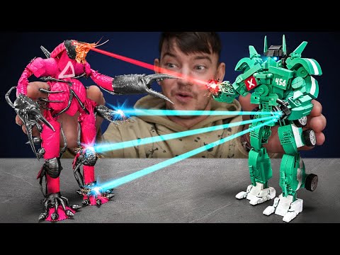 😱 Squid Game Diy Transformers Vs Everyone! The Most Insane Battle Ever! 💥🤖