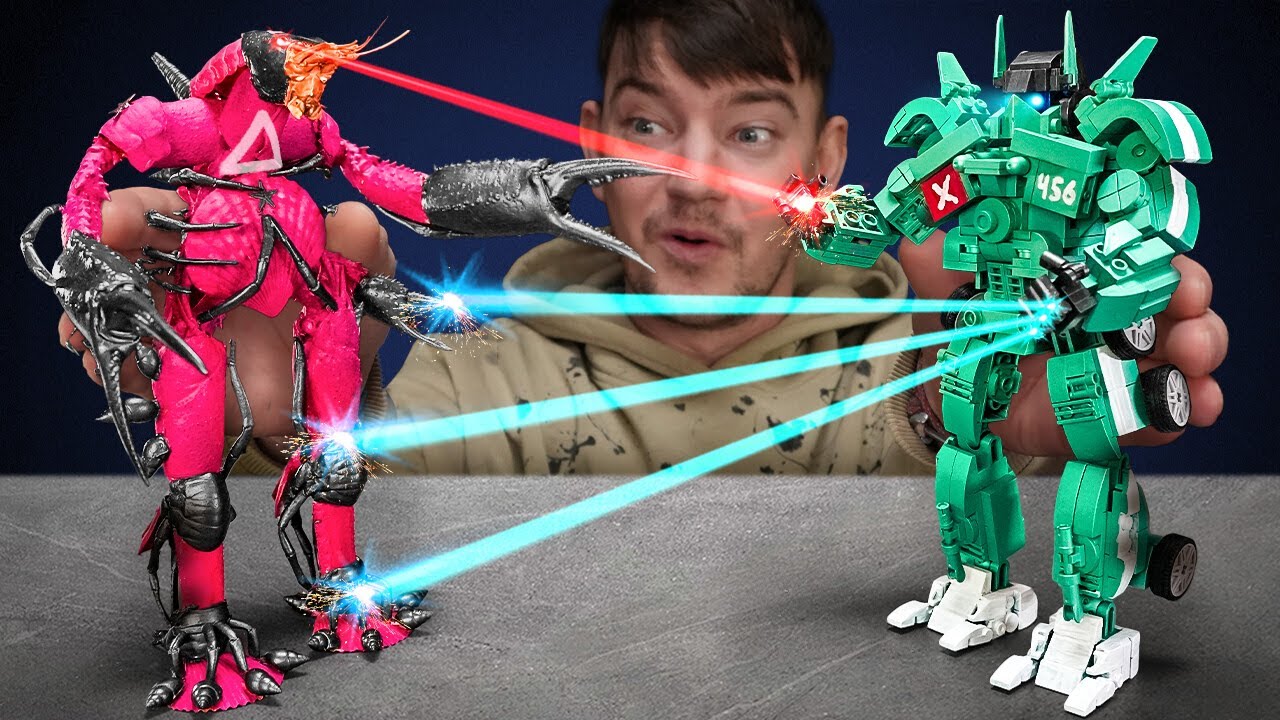 😱 SQUID GAME DIY TRANSFORMERS vs EVERYONE! The MOST INSANE Battle EVER! 💥🤖