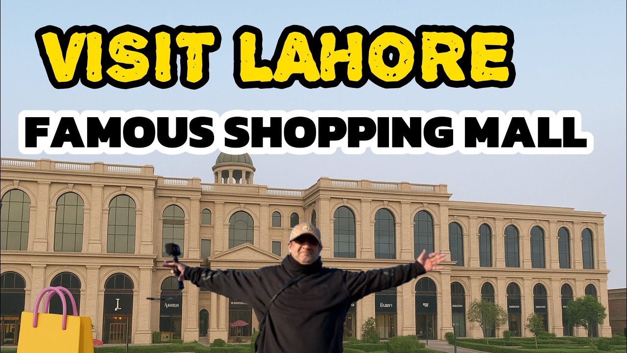 Visit Lahore’s Famous Shopping Mall 🛍 | Backpack Rizwan | Lahore Travel Vlog